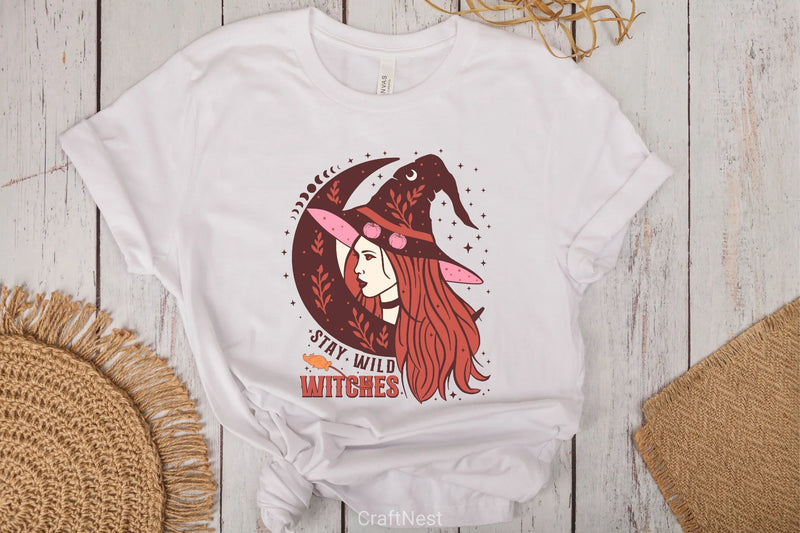 Stay Wild Witches Clipart Bundle - CraftNest - Digital Crafting and Art