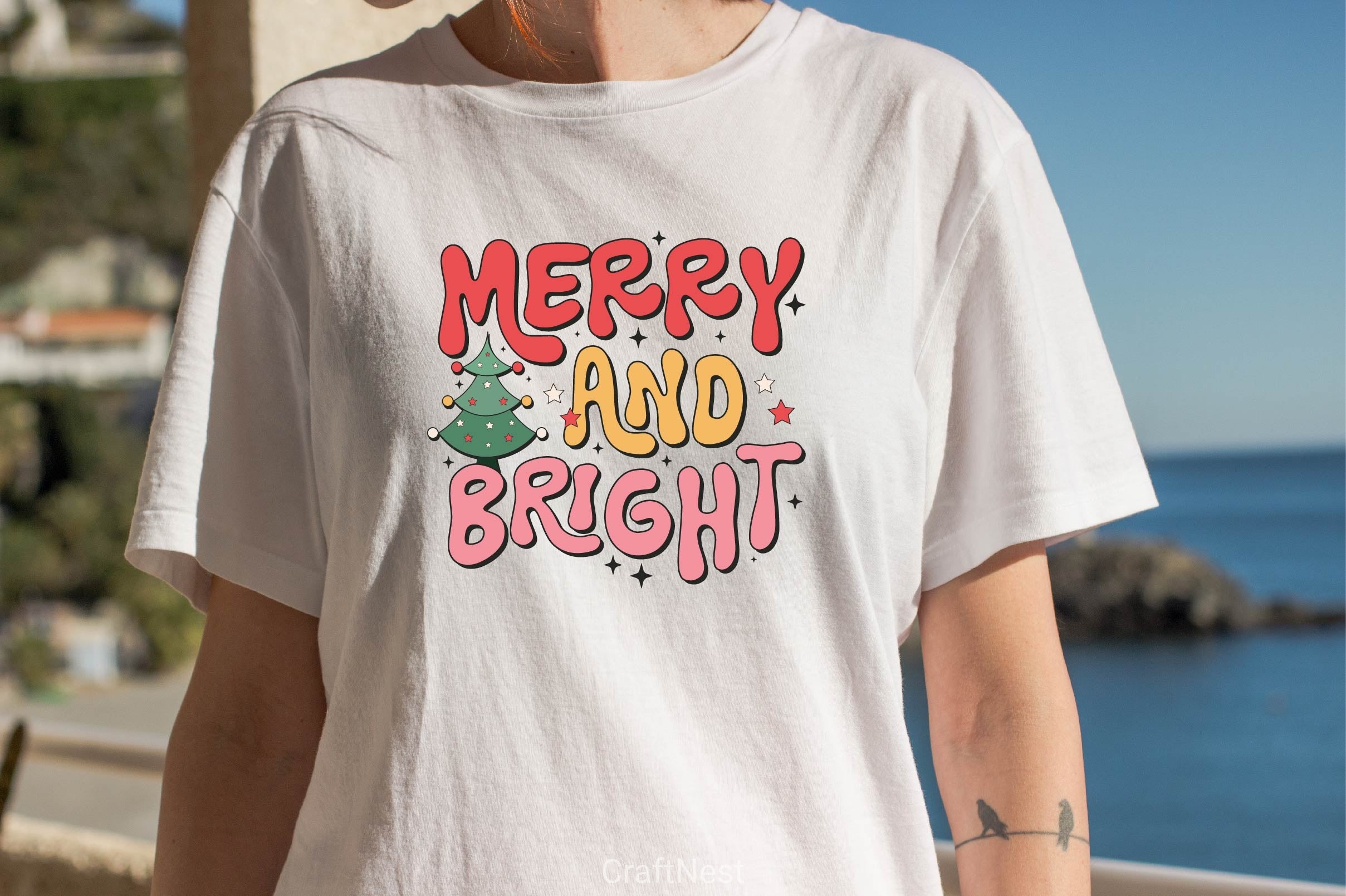 Merry & Bright Clipart Bundle - CraftNest - Digital Crafting and Art