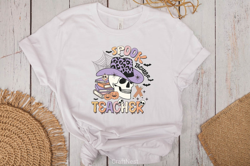 Spooktacular Teacher Clipart Bundle - CraftNest - Digital Crafting and Art