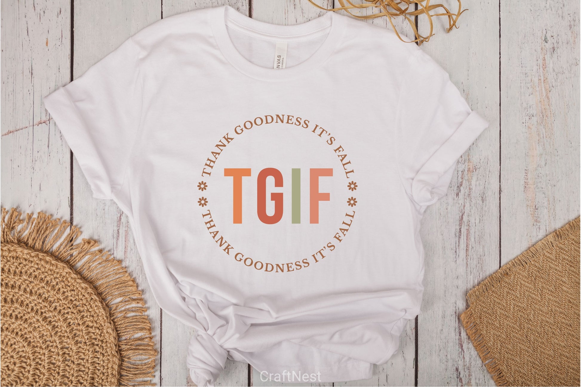 TGIF Thank Goodness It's Fall SVG Bundle - CraftNest - Digital Crafting and Art