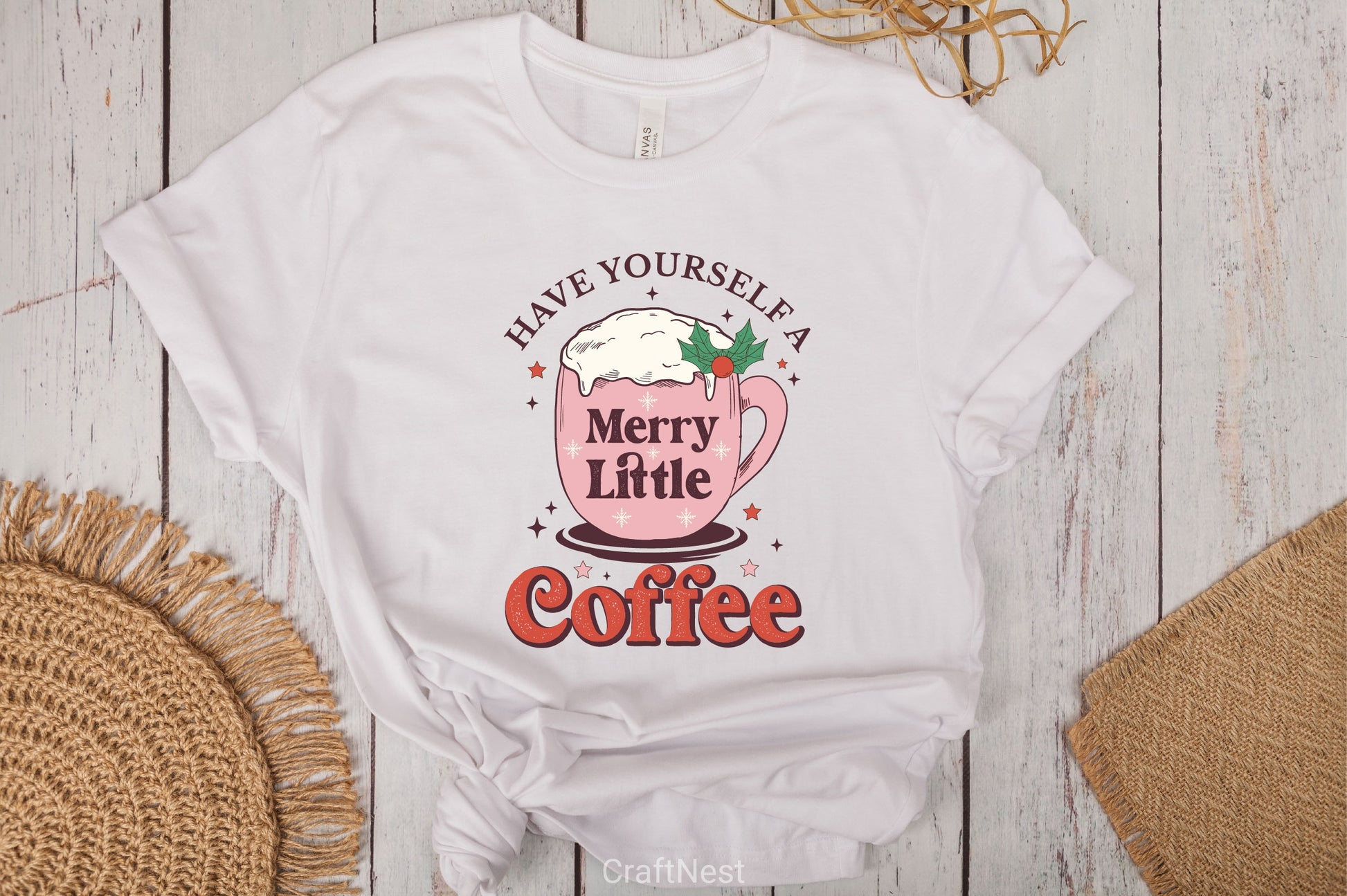 Have Yourself A Merry Little Coffee Clipart Bundle - CraftNest - Digital Crafting and Art