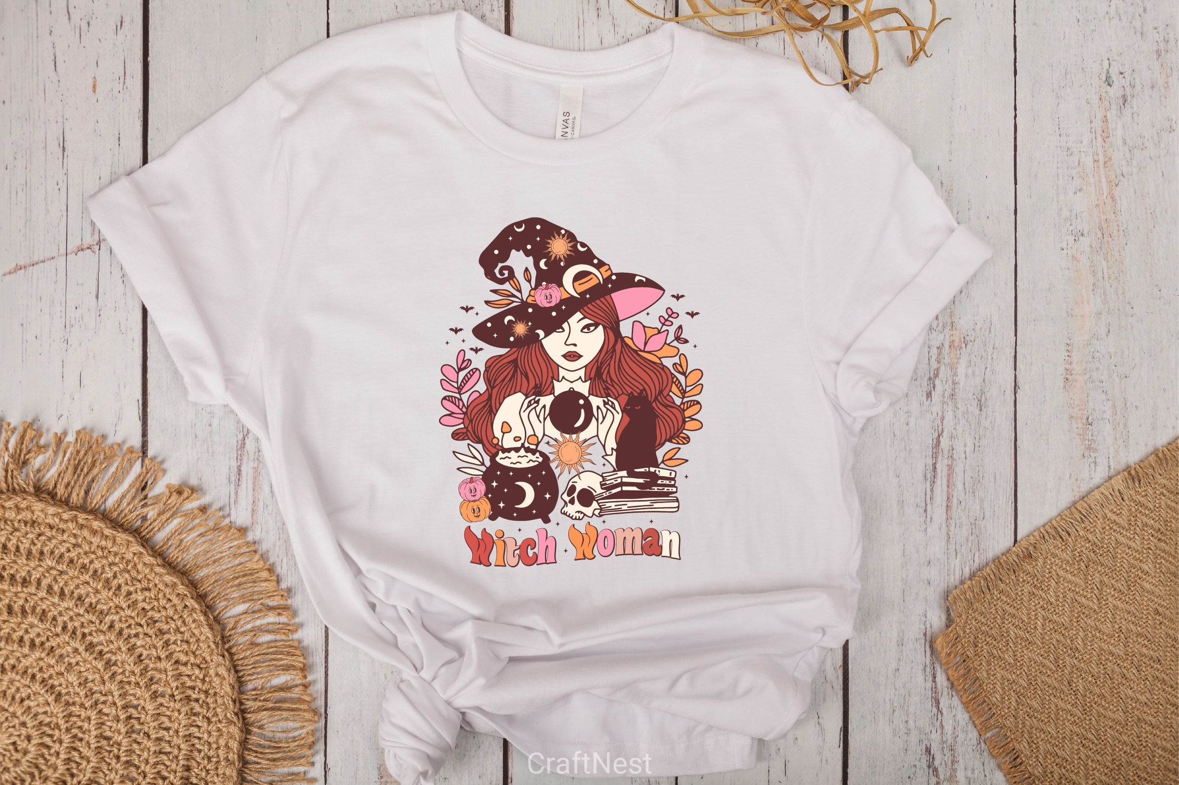 Witch Woman Clipart Bundle - CraftNest - Digital Crafting and Art