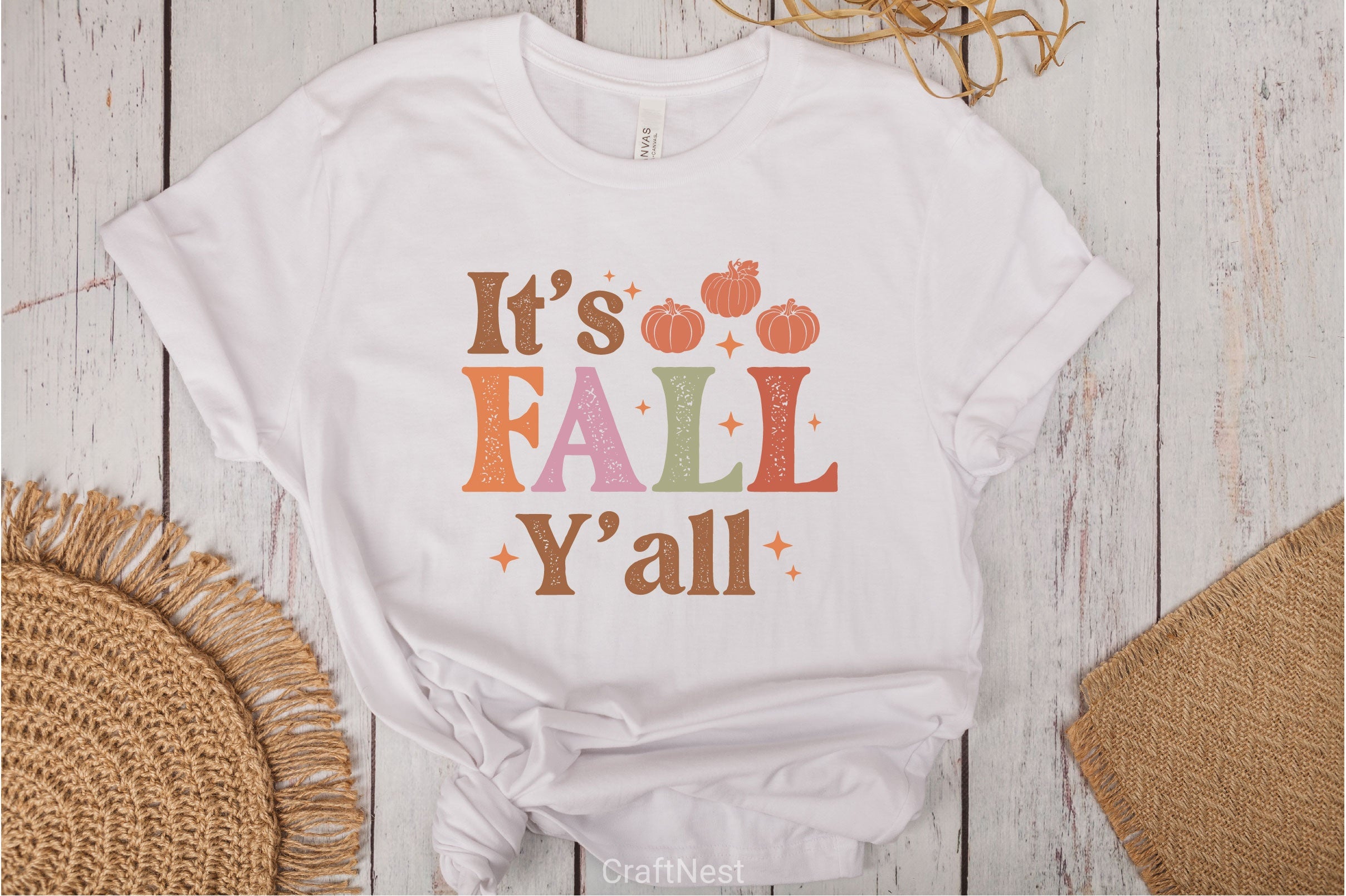 It's Fall Y'all SVG Bundle - CraftNest - Digital Crafting and Art