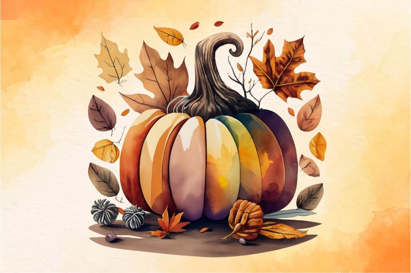 Fall Autumn Flowers Clipart Bundle - CraftNest - Digital Crafting and Art