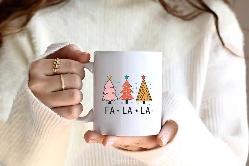 Fa La La La Clipart Bundle - CraftNest - Digital Crafting and Art