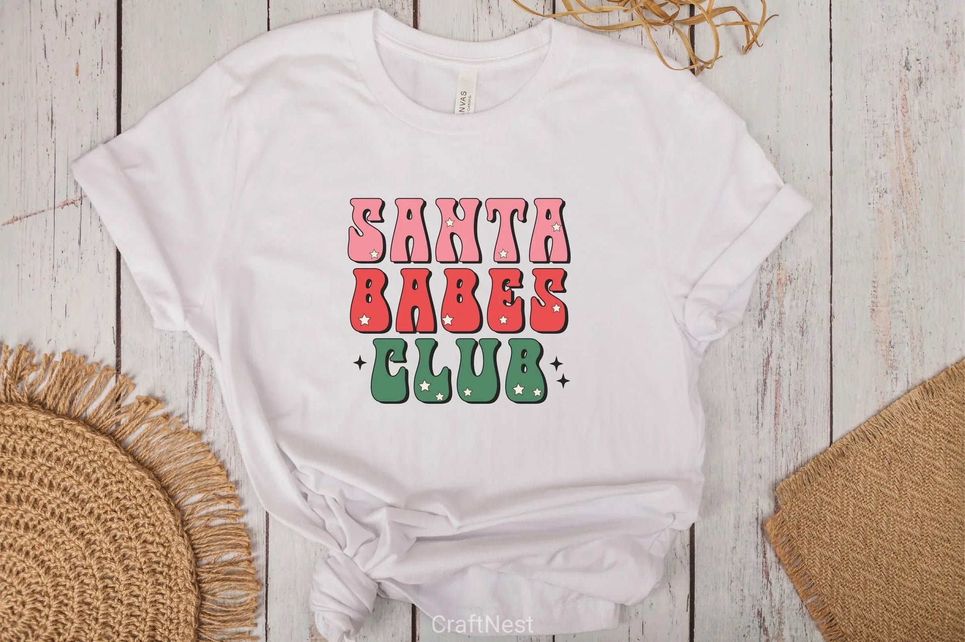 Santa Babes Club Clipart Bundle - CraftNest - Digital Crafting and Art