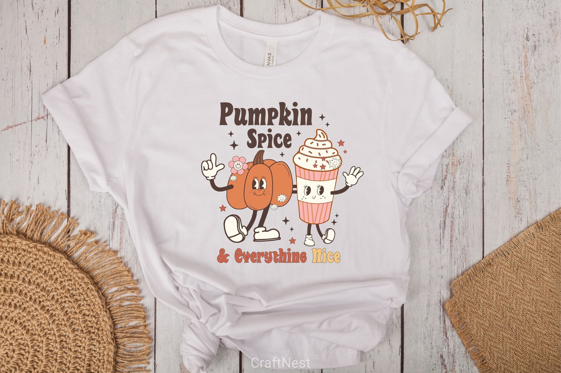 Pumpkin Spice & Everything Nice Clipart Bundle - CraftNest - Digital Crafting and Art