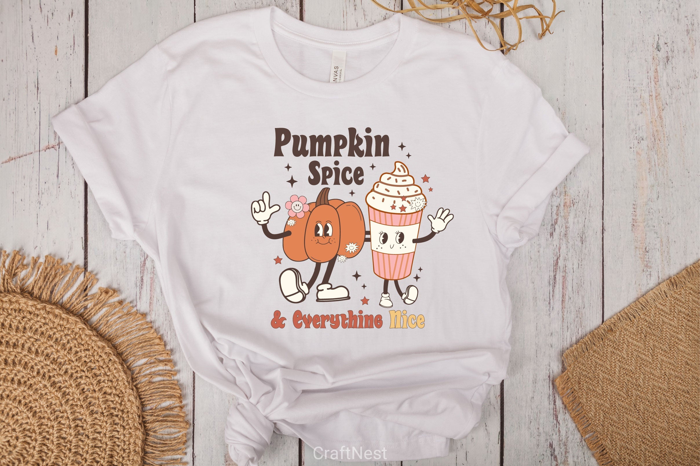 Pumpkin Spice & Everything Nice Clipart Bundle - CraftNest - Digital Crafting and Art