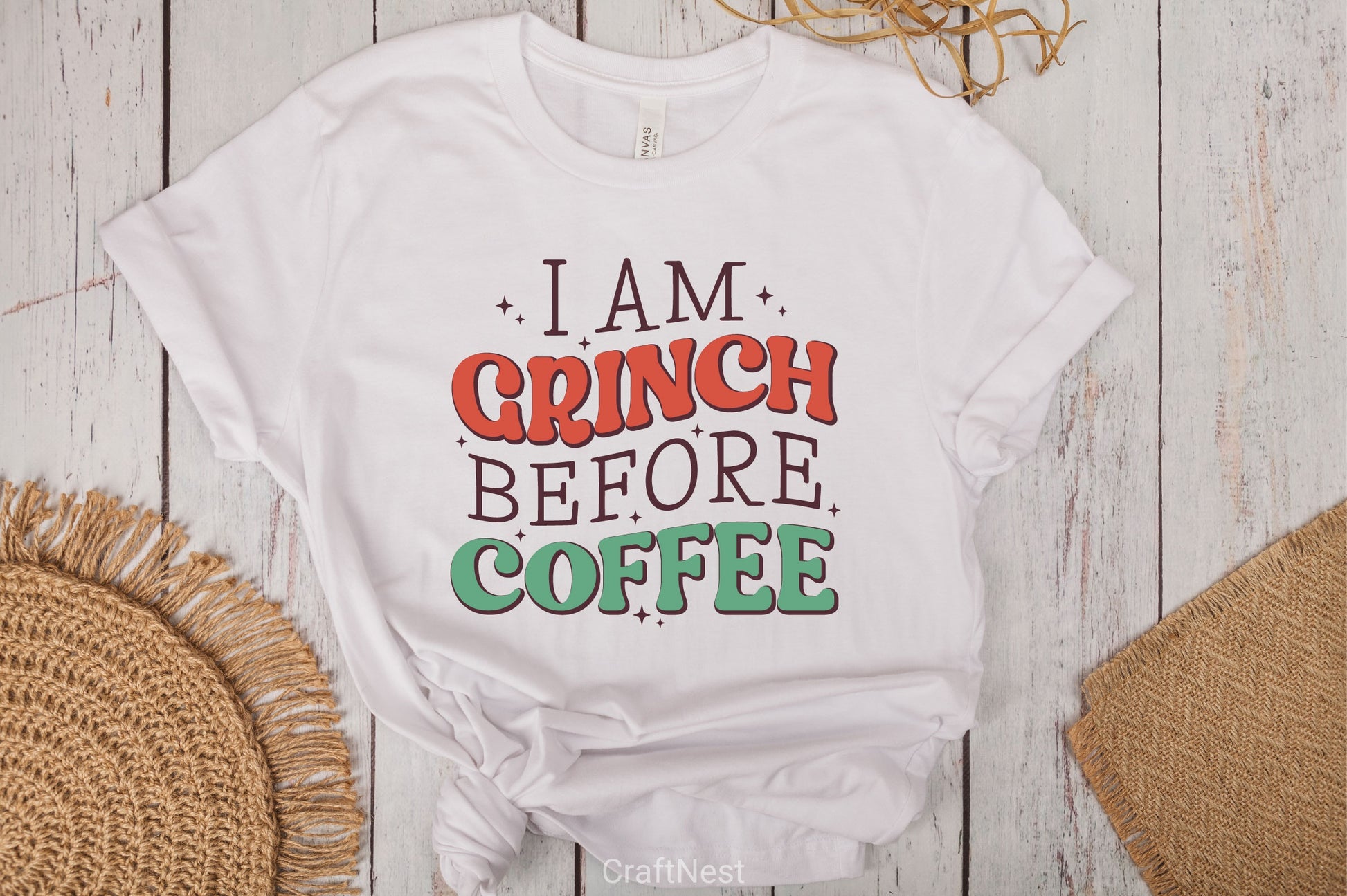 I Am Grinch Before Coffee Clipart Bundle - CraftNest - Digital Crafting and Art