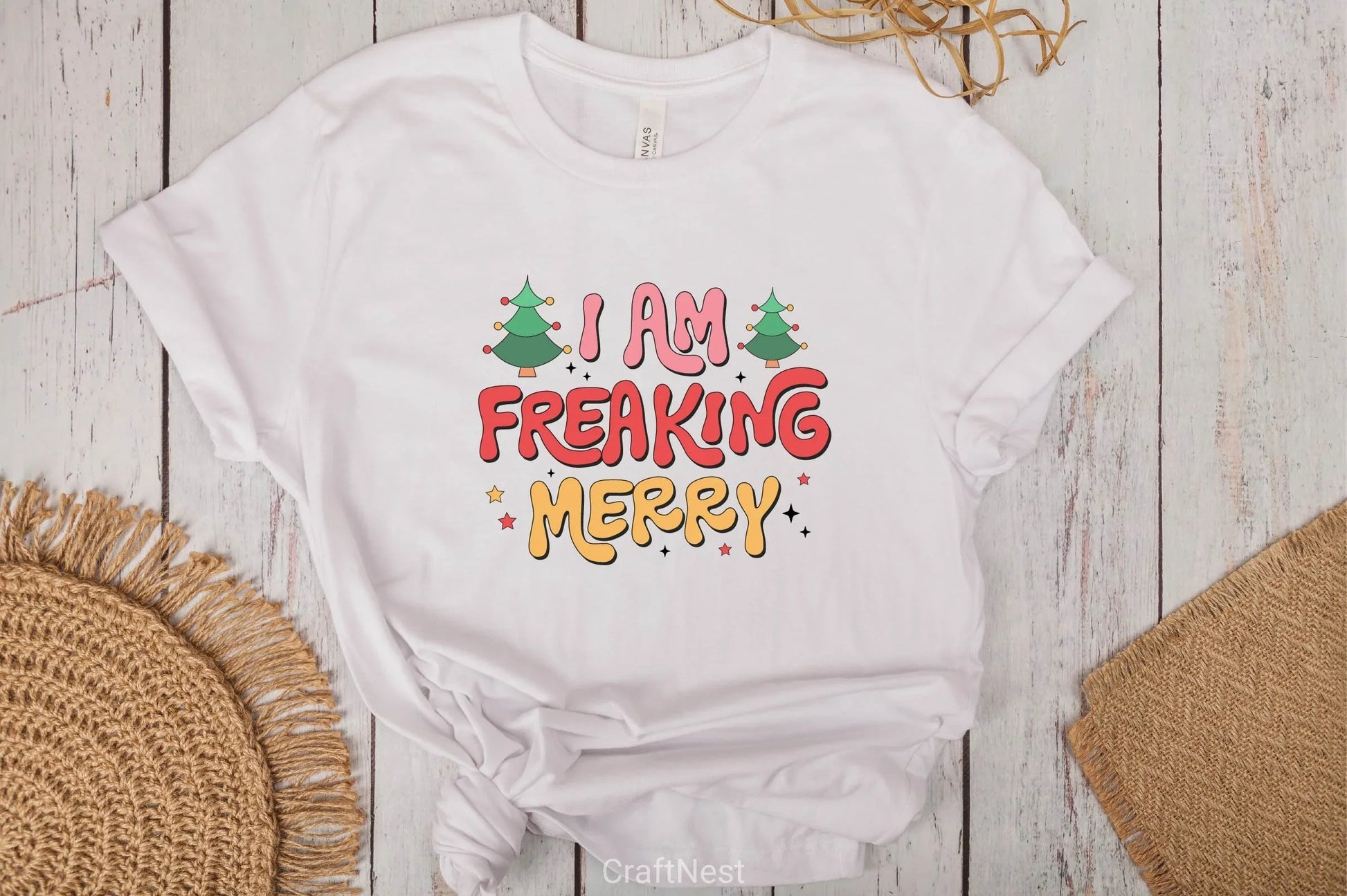 I Am Freaking Merry Clipart Bundle - CraftNest - Digital Crafting and Art