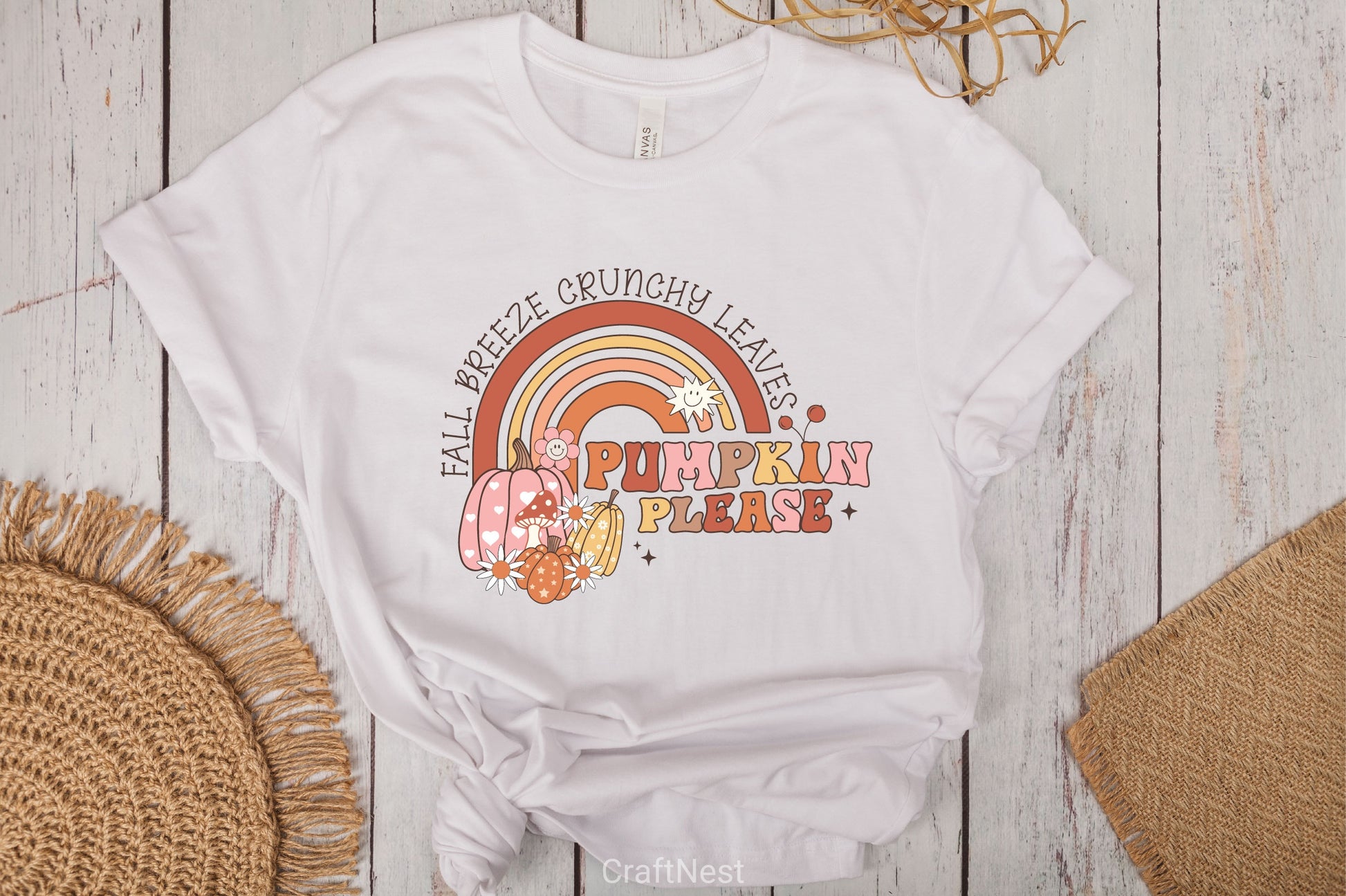 Fall Breeze Crunchy Leaves Pumpkin Please Clipart Bundle - CraftNest - Digital Crafting and Art