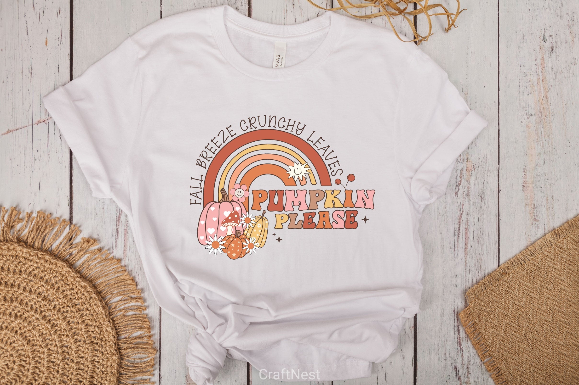 Fall Breeze Crunchy Leaves Pumpkin Please Clipart Bundle - CraftNest - Digital Crafting and Art