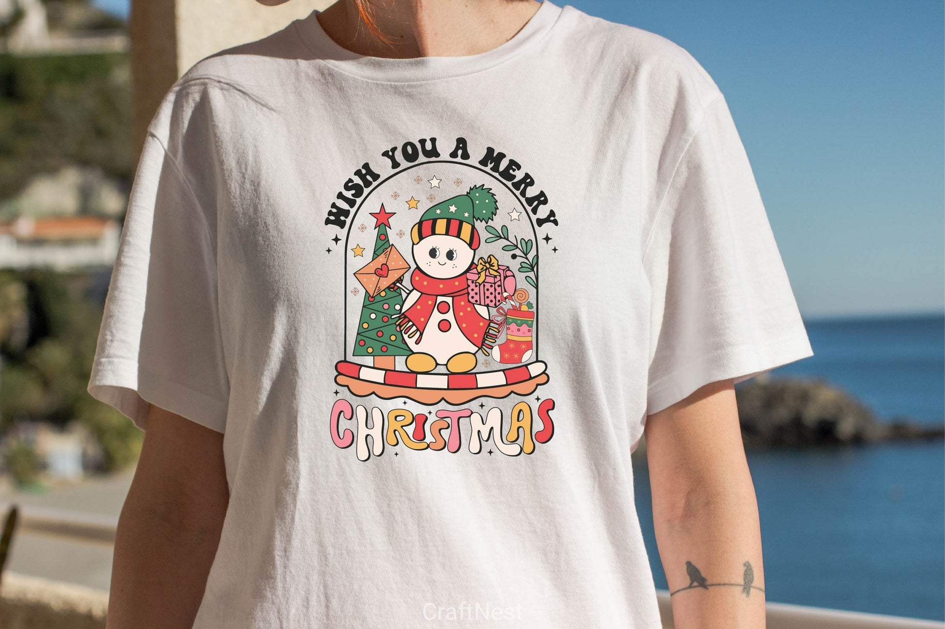 Wish You A Merry Christmas Clipart Bundle - CraftNest - Digital Crafting and Art