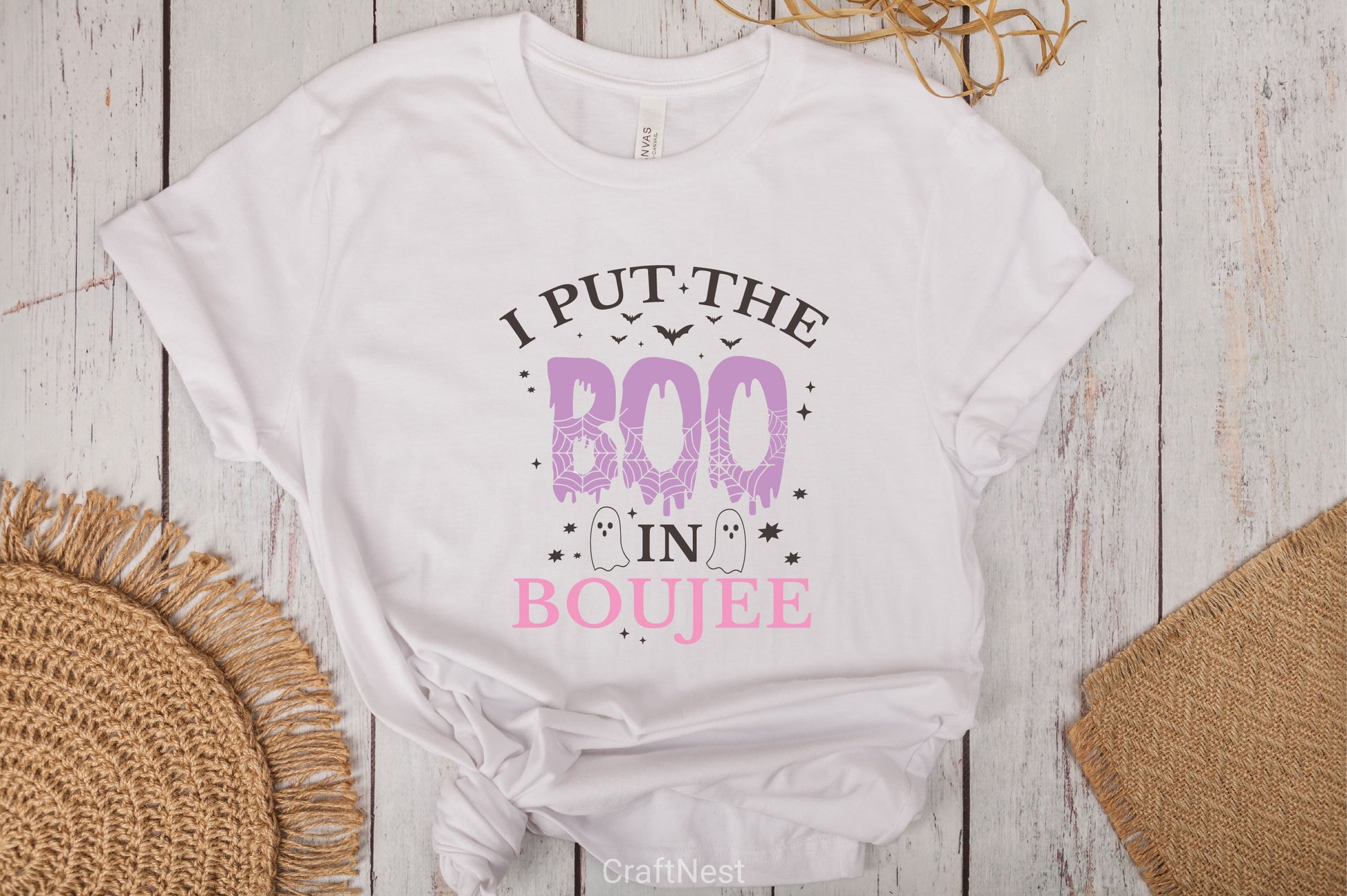 I Put The Boo In Boujee SVG Bundle - CraftNest - Digital Crafting and Art