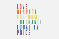 Love Respect Freedom Tolerance Equality Pride SVG Bundle - CraftNest - Digital Crafting and Art