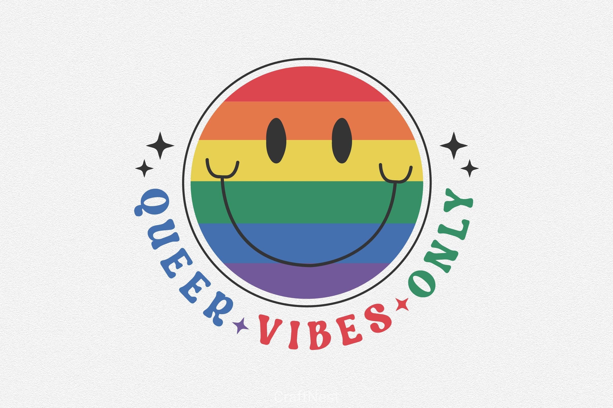 Queer Vibes Only SVG Bundle - CraftNest - Digital Crafting and Art