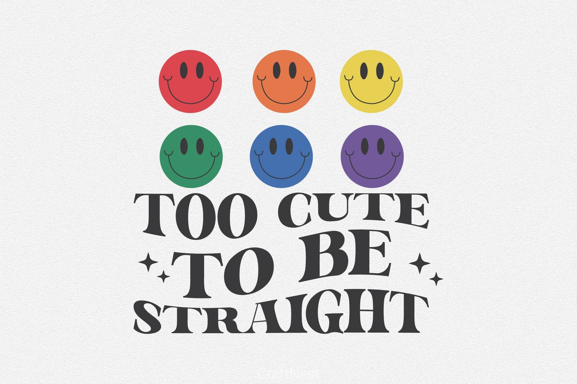 Too Cute To Be Straight SVG Bundle - CraftNest - Digital Crafting and Art