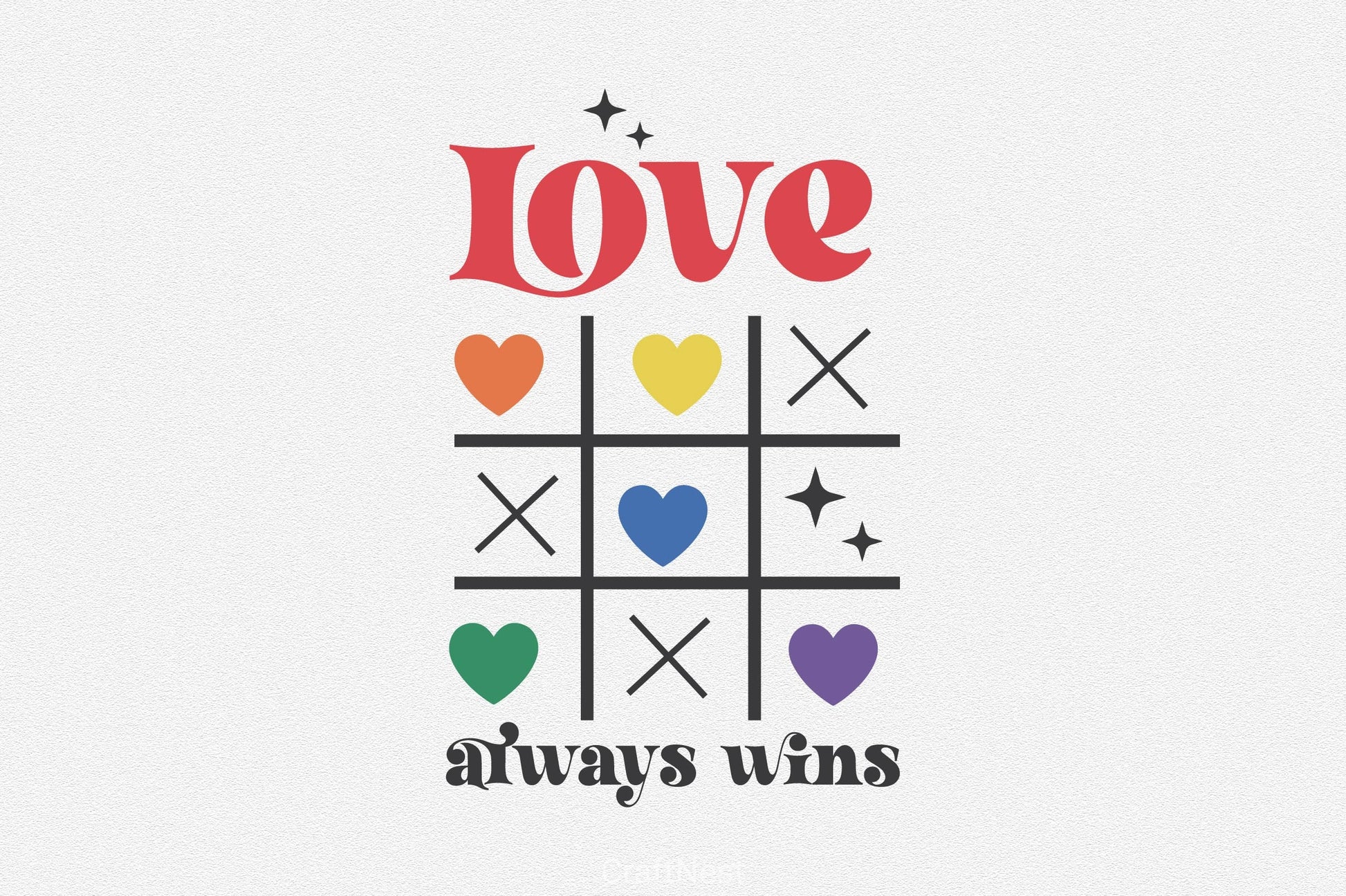 Love Always Wins SVG Bundle - CraftNest - Digital Crafting and Art