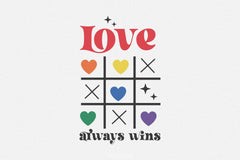 Love Always Wins SVG Bundle - CraftNest - Digital Crafting and Art