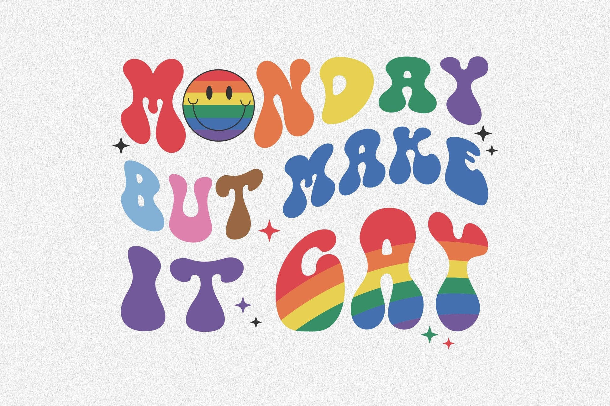 Monday But Make It Gay SVG Bundle - CraftNest - Digital Crafting and Art