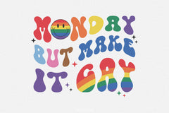 Monday But Make It Gay SVG Bundle - CraftNest - Digital Crafting and Art
