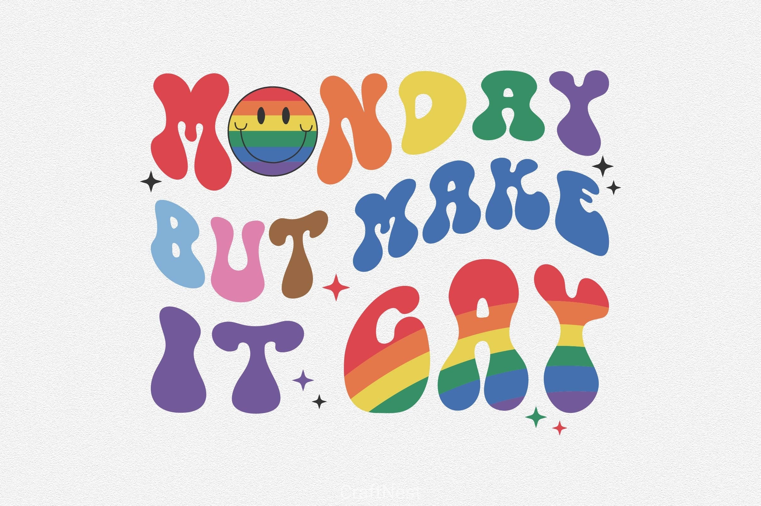 Monday But Make It Gay SVG Bundle - CraftNest - Digital Crafting and Art