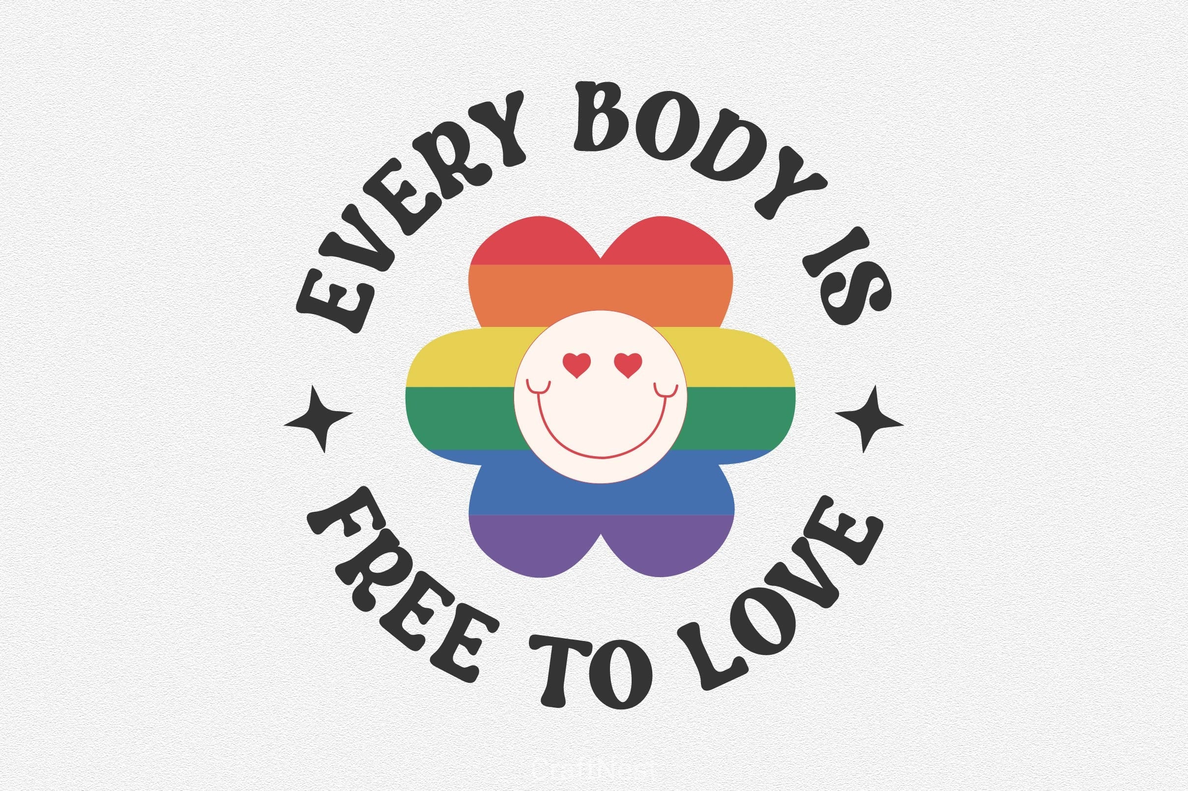Everybody Is Free To Love SVG Bundle - CraftNest - Digital Crafting and Art