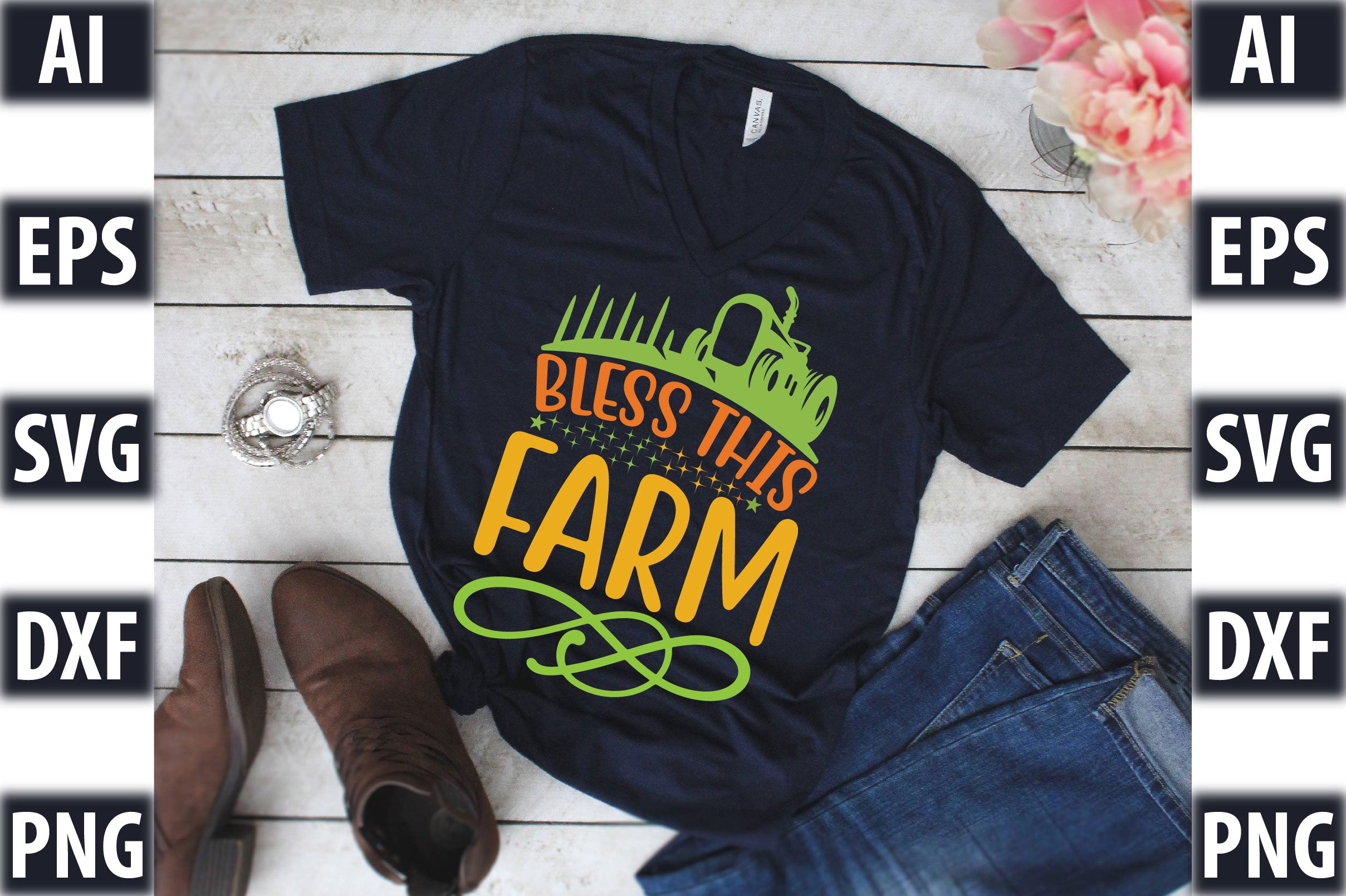 Farmhouse SVG Bundle 3 - CraftNest - Digital Crafting and Art