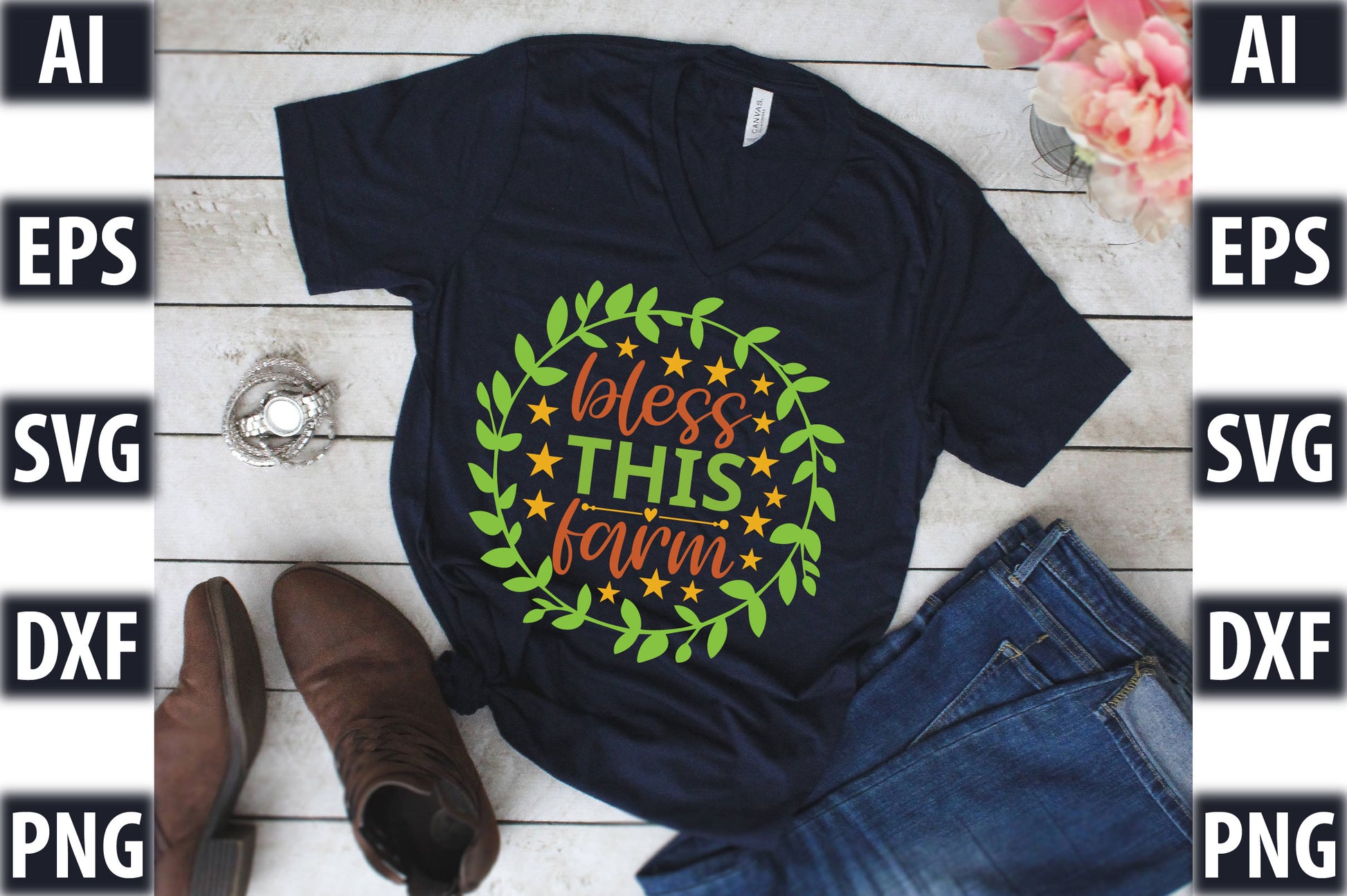 Farmhouse SVG Bundle 3 - CraftNest - Digital Crafting and Art