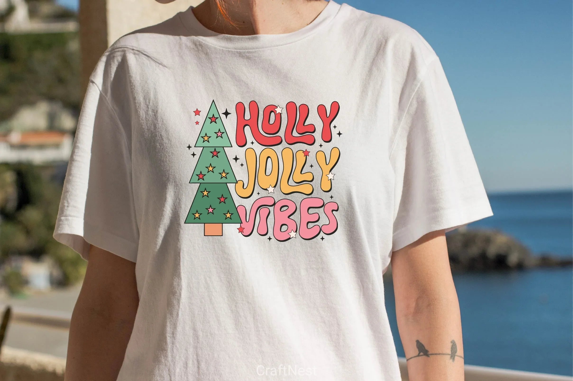 Holly Jolly Vibes Clipart Bundle - CraftNest - Digital Crafting and Art