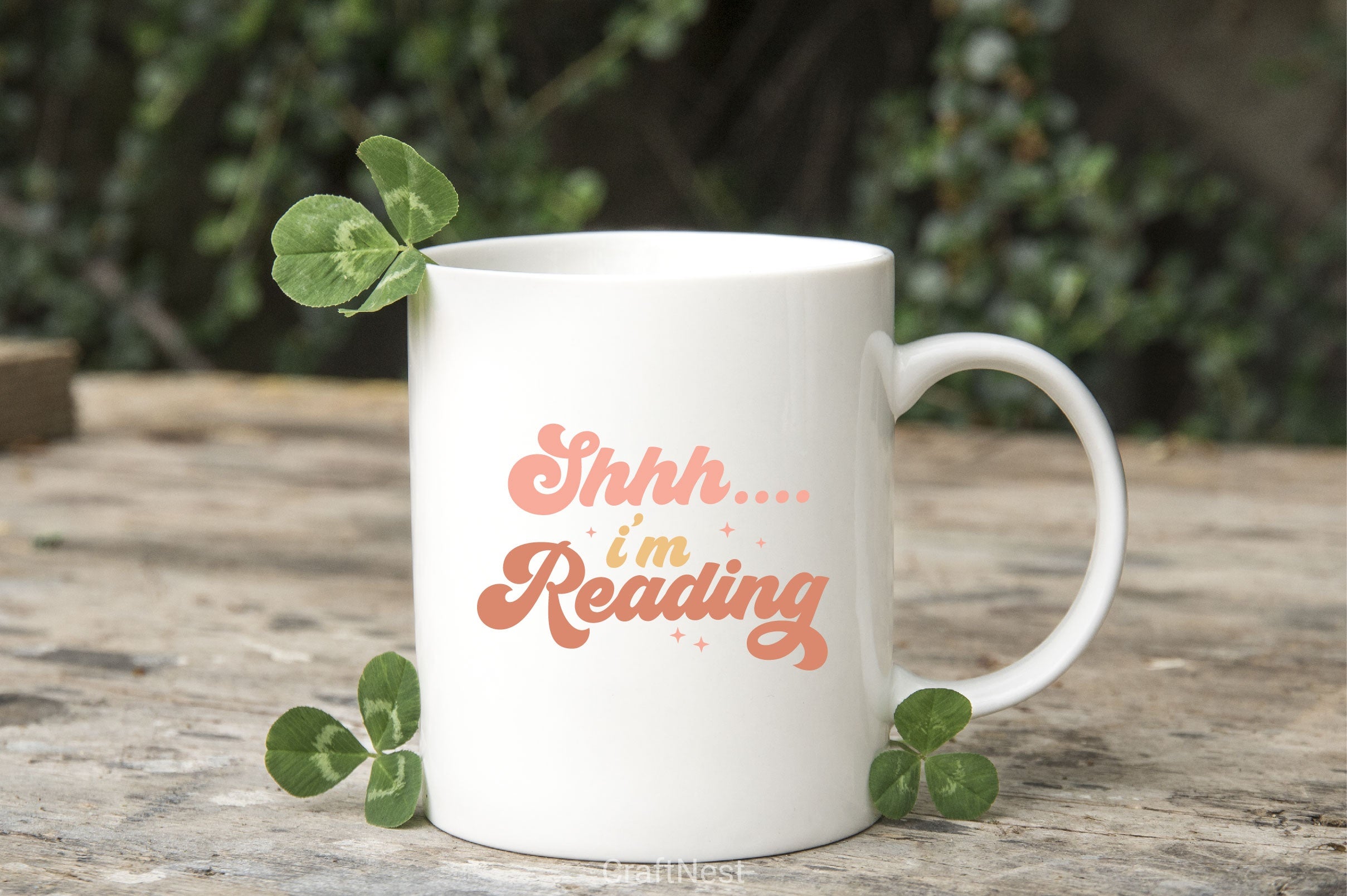 Shhh I'm Reading SVG Bundle - CraftNest - Digital Crafting and Art