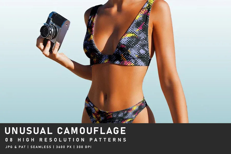 Unusual Camouflage - CraftNest - Digital Crafting and Art