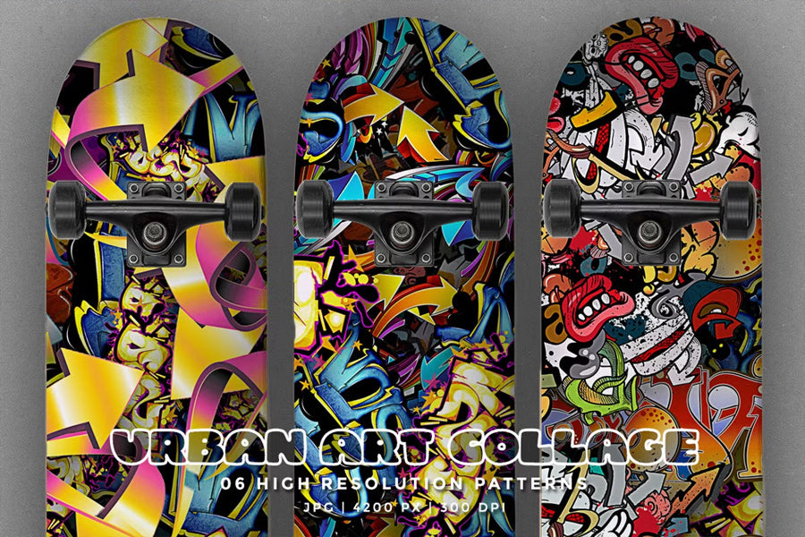 Urban Art Collage - Funky & Groovy