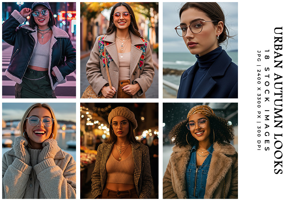 Urban Autumn Looks - Stock Images