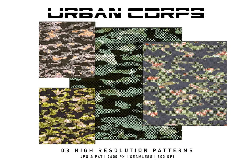 Urban Corps - Camouflage - CraftNest - Digital Crafting and Art