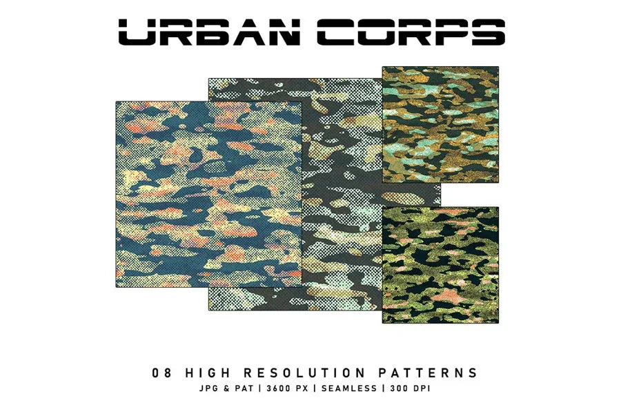 Urban Corps - Camouflage - CraftNest - Digital Crafting and Art