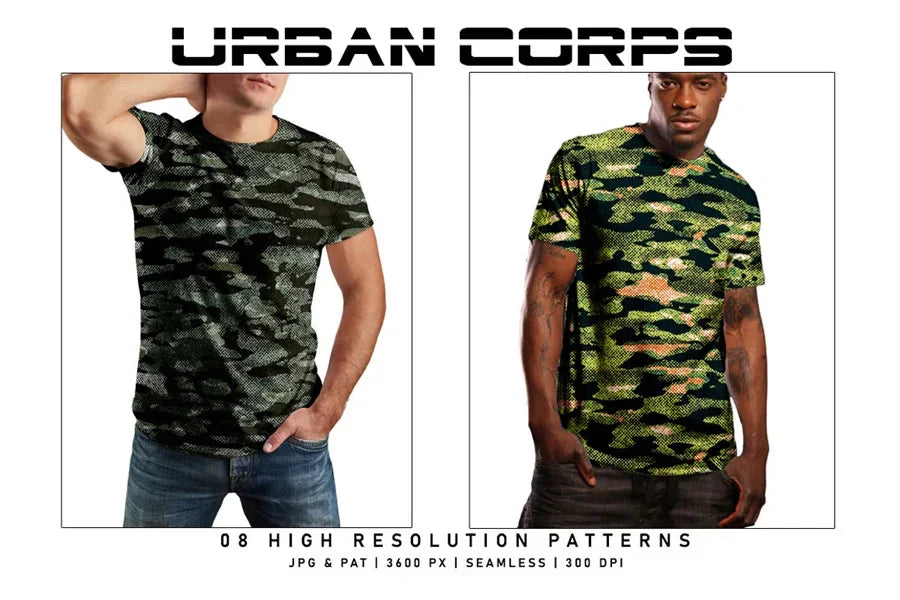 Urban Corps - Camouflage - CraftNest - Digital Crafting and Art
