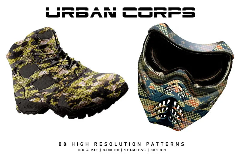 Urban Corps - Camouflage - CraftNest - Digital Crafting and Art