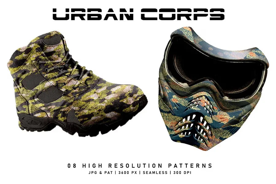 Urban Corps - Camouflage - CraftNest - Digital Crafting and Art