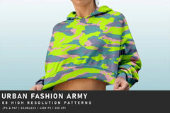 Urban Fashion Army - Camouflage - CraftNest - Digital Crafting and Art
