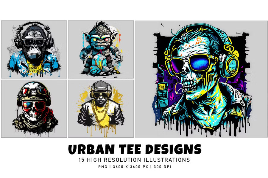 Urban Tee Designs - Funky & Groovy