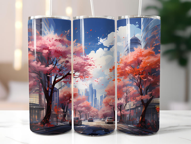 Urban Spring 2 Tumbler Wrap - CraftNest