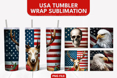 USA Wrap Clipart Bundle - CraftNest - Digital Crafting and Art