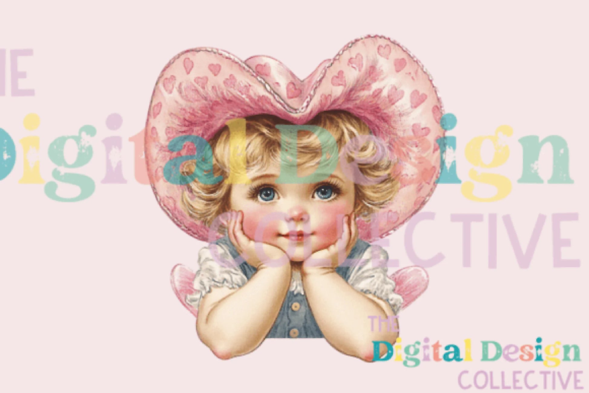 Vintage Cupid Valentine Clipart Bundle - CraftNest - Digital Crafting and Art