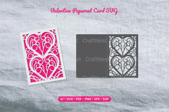 Valentine Papercut Card SVG Bundle - CraftNest - Digital Crafting and Art