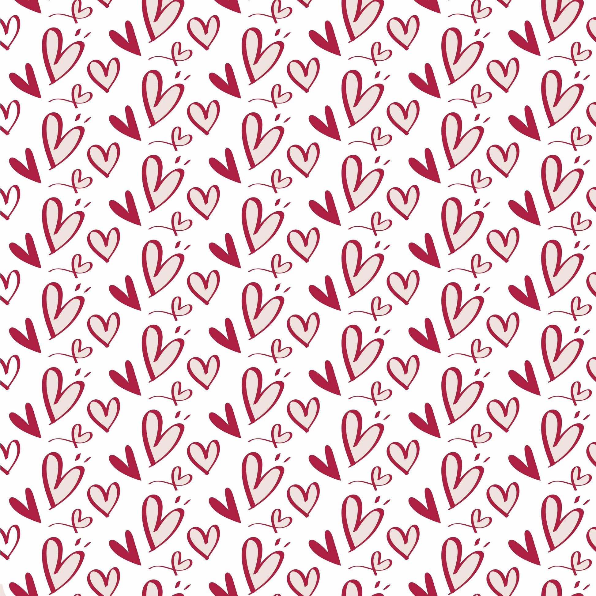 Valentine Heart Seamless Digital Paper - CraftNest - Digital Crafting and Art