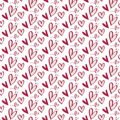 Valentine Heart Seamless Digital Paper - CraftNest - Digital Crafting and Art