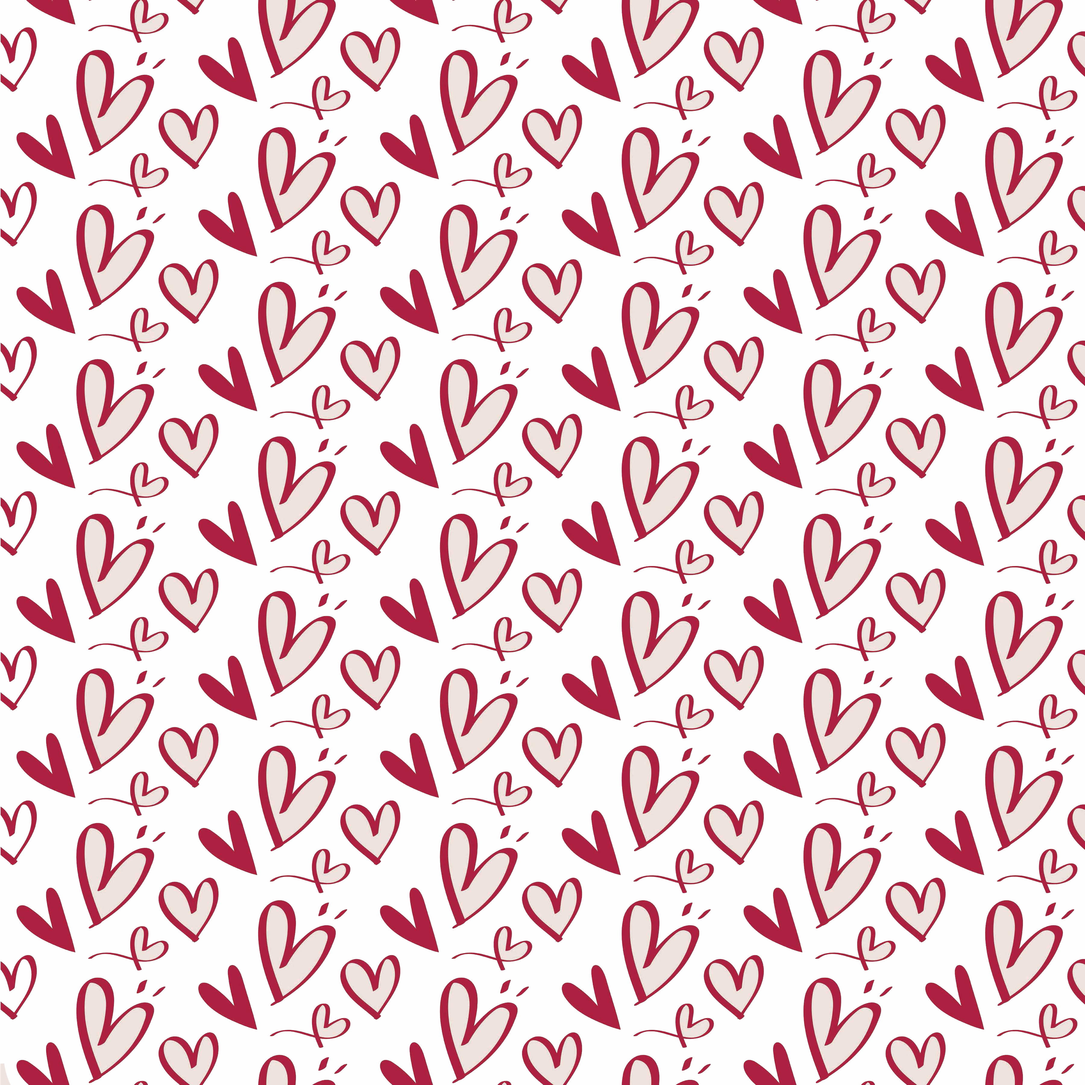 Valentine Heart Seamless Digital Paper - CraftNest - Digital Crafting and Art