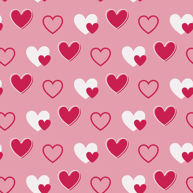 Valentine Heart Seamless Digital Paper - CraftNest - Digital Crafting and Art