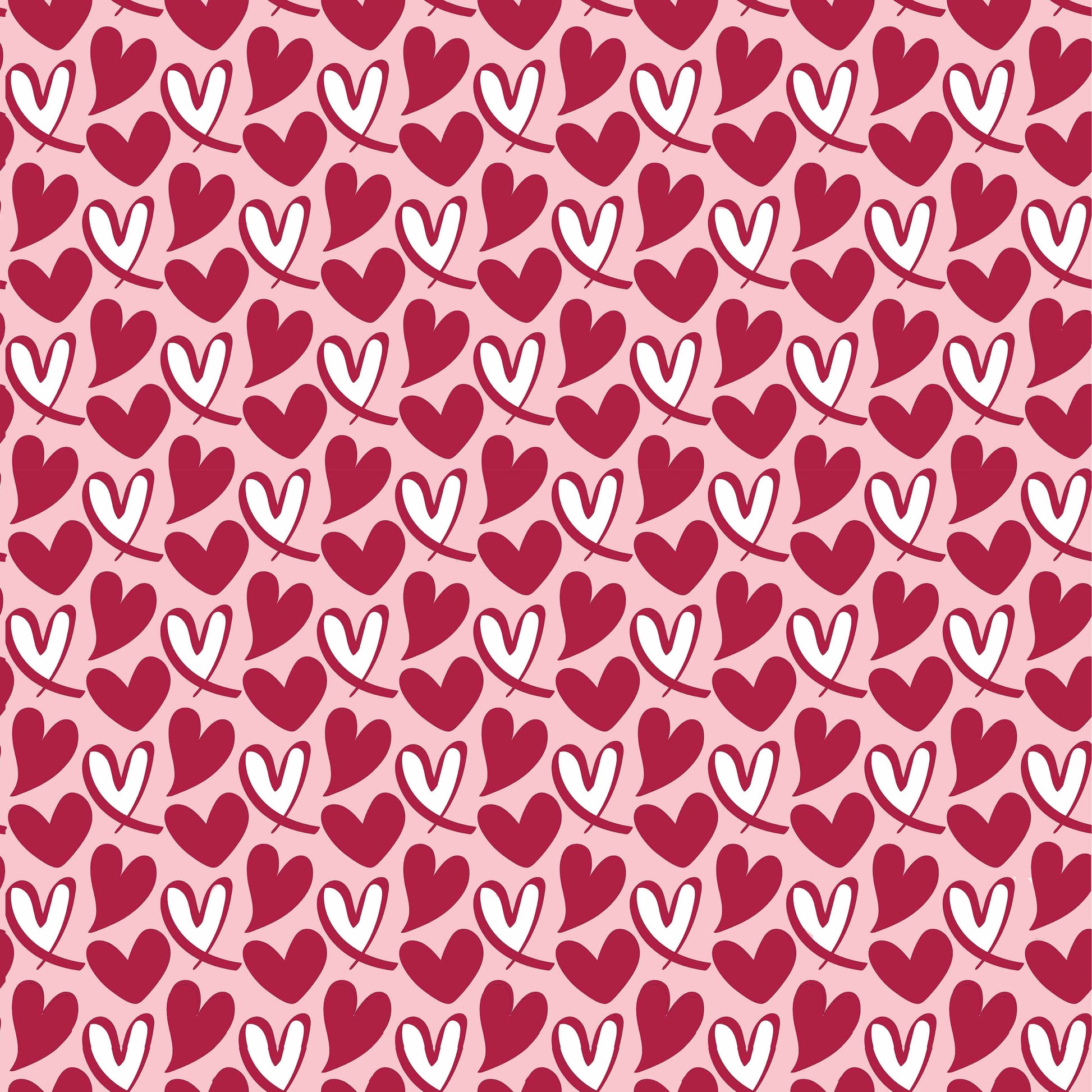 Valentine Heart Seamless Digital Paper - CraftNest - Digital Crafting and Art